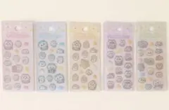 ちいかわベビー　ミニミニぷっくりシール　ハチワレ　うさぎ　モモンガ　5種