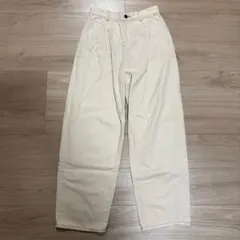 ユニクロ コントワー・デ・コトニエ デニム 24インチ アイボリー