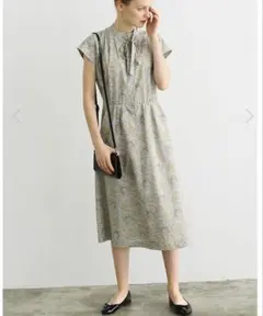 美品✨マッキントッシュフィロソフィー リバティ ボウタイ ワンピース リボン