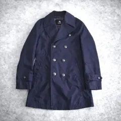 BURBERRY BLACK LABEL ダブルコート トレンチ コットン M
