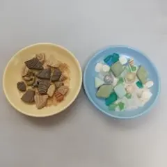 シーグラスとストーン（ポプリディッシュ付き）