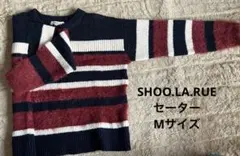 SHOO.LA.RUE ストライプセーター Mサイズのサムネイル