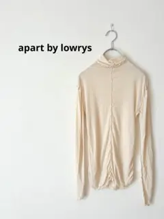apart by lowrys ハイネックシアーカットソーアパートバイローリーズのサムネイル