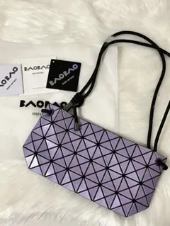 美品 バオバオイッセイミヤケ サコッシュ ロックマット ショルダー 
