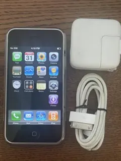 iPhone 2G ブラック 極美品- 黒 レア 動作確認済 初期化済み - メルカリ