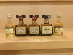 ウイスキー ミニボトル 7本セット 古酒 - メルカリ