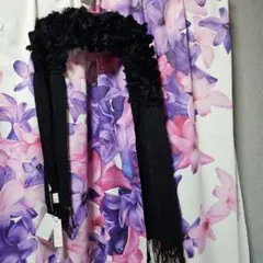 ブラックファー風ストール