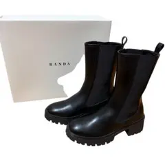 49500円軽量オールシーズンエンジニアブーツNANA本革希少22.5㎝大崎 