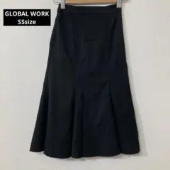 GLOBAL WORK フレアスカート ブラック 120サイズのサムネイル