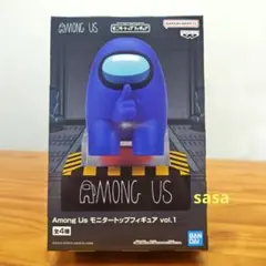 Among Us モニタートップフィギュア vol.1 ブルー ②