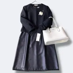 【新品】Rifanneリファンネ セット　ノーカラージャケット　ワンピース