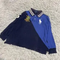 Ralph Lauren ポロラルフローレン　ビッグポニー刺繍ポロシャツ　4T