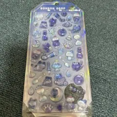 ボンボンドロップシール よるねこボンボン シャーベット