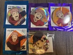 呪術廻戦　虎杖悠仁　缶バッジ5点