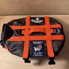 DOGDEPT ライフジャケット オレンジ×迷彩　XSサイズ　小型犬のサムネイル