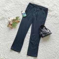 エドウィン テーパードパンツ ストレッチ 黒 L 定番 ジーンズ カジュアル