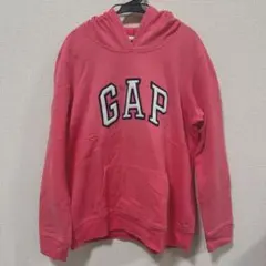 GAP 裏起毛 パーカー ピンク L