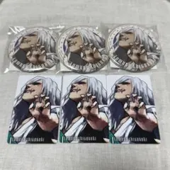 まとめ売り歓迎】ヒロアカジャンプGIGA カード＆缶バッジ 荼毘と死柄木