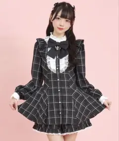 り*り様 Secret Honey アクセサリーリボンレースフリルセットアップ