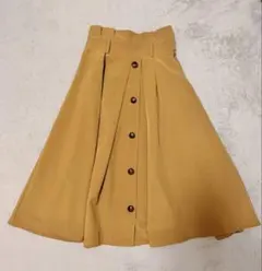 【送込】中古fabulous angelaフレアスカート ひざ下丈