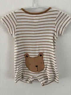 babygap ストライプロンパース 3-6ヶ月