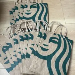 スターバックス ショップ袋 14枚セット