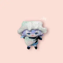 にじぱぺっと ぬい帽子 ぬい服 ネコ耳 ニット帽 10cm ちびぐるみ