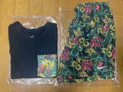 NIKE ナイキ ボタニカルショートパンツ、Tシャツ 上下セット