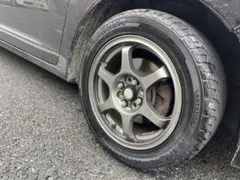 ４穴195/55R15 タイヤ・ホイール4本セット