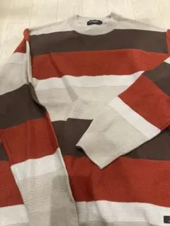 BLACK LABEL CRESTBRIDGE ストライプニット L