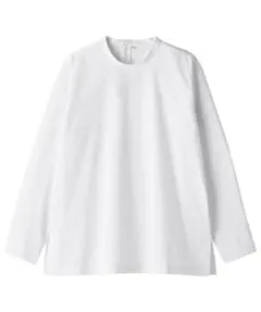 ♢美品♢MUJI labo 婦人 リネンシルクノースリーブシャツ S オフ白 
