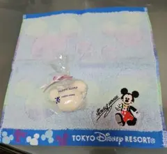 東京ディズニーリゾート ミッキーマウス タオルハンカチ　ソープ付き