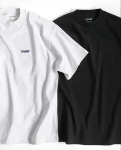 700FILL Embroidered Logo Tee オールブラック M