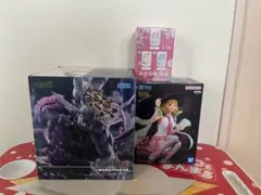 呪術廻戦、ONE PIECE、あかね噺　フィギュア　湯呑セット