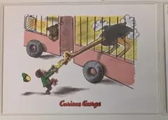 くま様専用Curious George ポストカード
