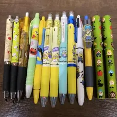 uni ball ミニオン ディズニー スヌーピー 他 ボールペンシャーペン