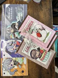 にじさんじクリアシートチケットケースミニアクスタアクキー樋口楓 竜胆尊 椎名唯華