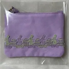 近沢レース ミニティッシュポーチ イースターバニー （ピンク）新品未使用