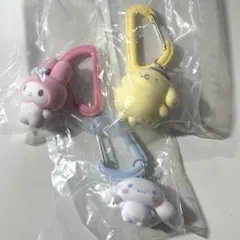 サンリオ カラフルカラビナマスコットチャーム　3種