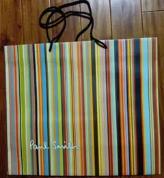Paul Smith ストライプ 大きめ紙袋