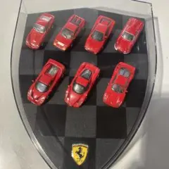Ferrari ミニカー 7台セット ディスプレイケース付き - メルカリ