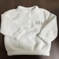 baby GAP 90ボアフリース トップス　ホワイト