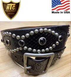 初期⭐️HTC⭐️オーバーレイピーナッツ⭐️パイソン⭐️ヴィンテージブラックレザー⭐️36