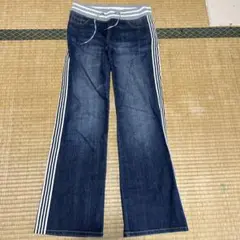 TOMMY HILFIGER ストライプサイド フレアパンツ サイズ2