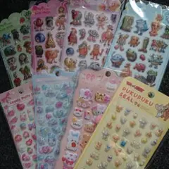 ぷくぷくシール おしりシール トムとジェリー きゅんPOP ふわふわ うさぎ