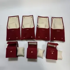 美品　カルティエ　ネックレスケース　リングケース　空箱　現行品　11個 j-519_1.jpg
