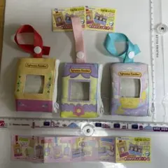 ガチャ　シルバニアファミリー赤ちゃんとおでかけミニポーチ2の2種セット