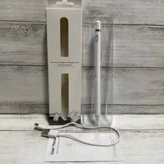 ホワイト タッチペン USB充電ケーブル付き