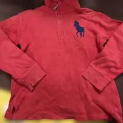 ポロ馬刺繍ハーフジップトレーナーのサムネイル