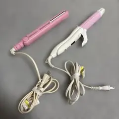 ヘアアイロン　ピンク　サロニア　SALONIA